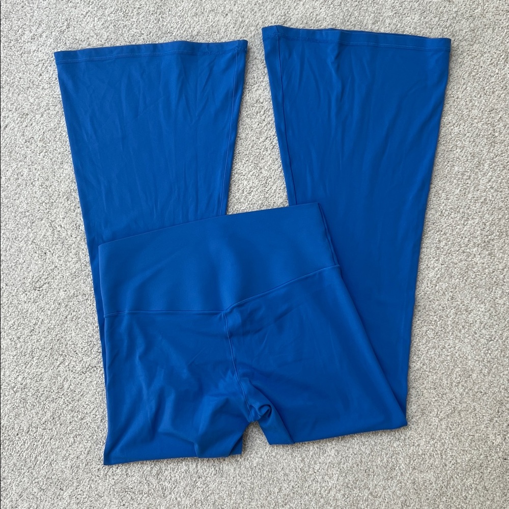 Aerie Vibrant Blue Active Leggings- size L - Picture 4 of 4